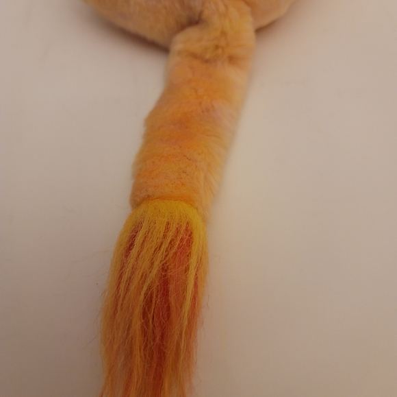 Ty Beanie Babies 2000 "Bushy" Lions. Set of 2. EUC. Lg 11". Sm 6" - Picture 12 of 15